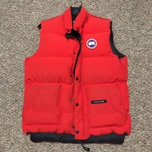 Canada Goose Mens Freestyle Vest - Red